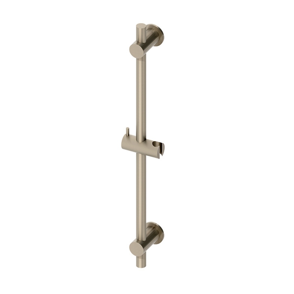 Product cut out image of the Abacus Emotion Brushed Nickel 790mm Slide Rail